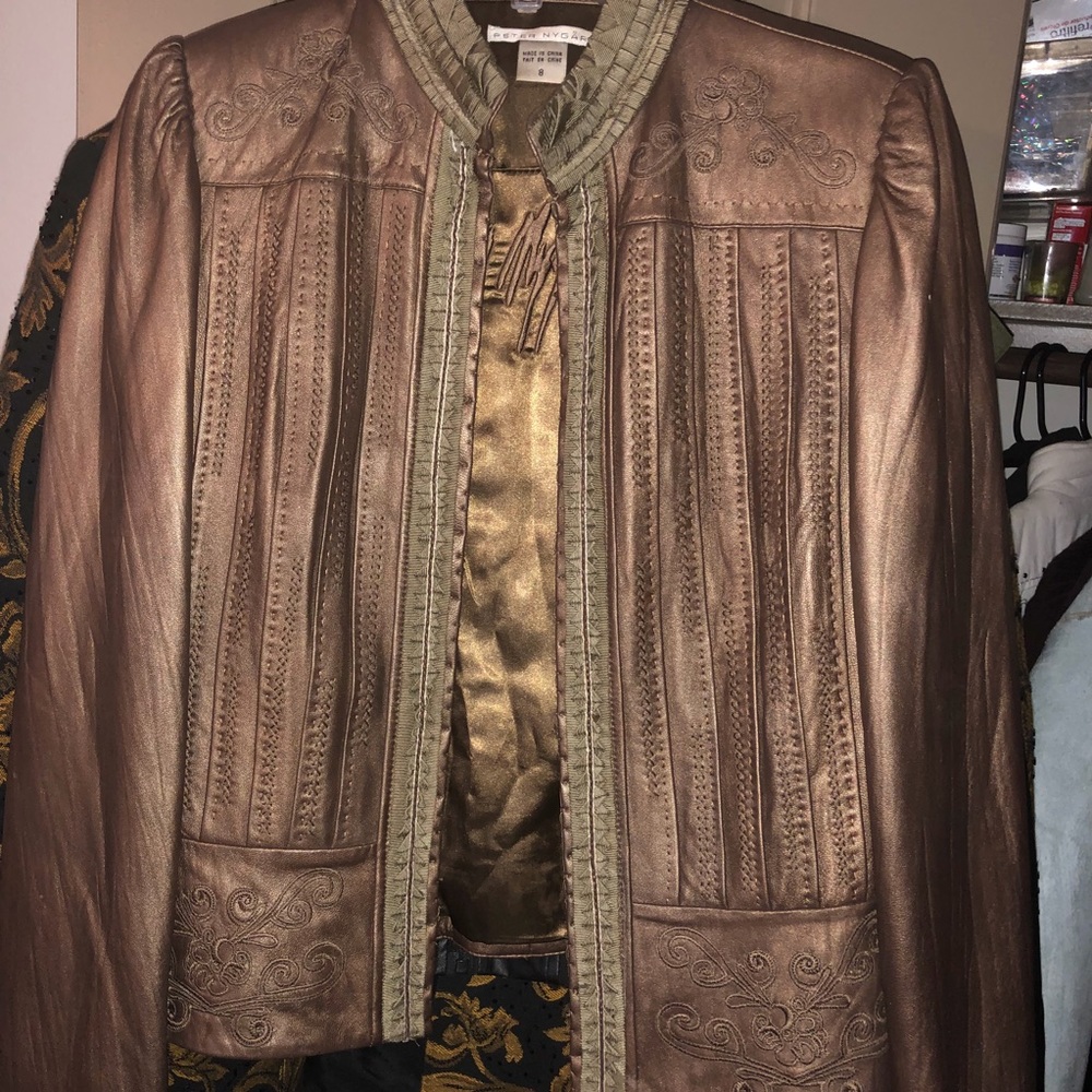 Peter Nygard Leather jacket